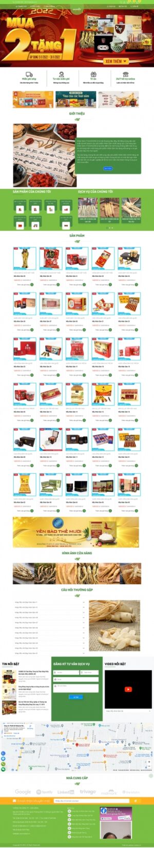 Bán hàng nhân sâm 5